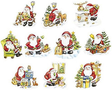 3-D Motive, ausgestanzt, ca