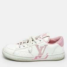 Louis Vuitton White Pink