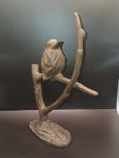 Otto Poertzel Bronzefigur Vogel 
