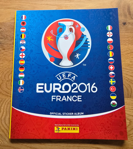 Panini 2016 leeralbum empty - em,