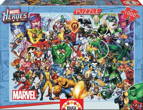 Educa puzzle collage - puzzle, of