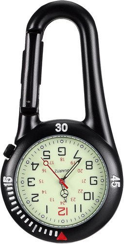 Karabiner uhr leuchtendes - uhr,,