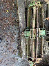 Deutz F2L — Achse, Blattfederachse