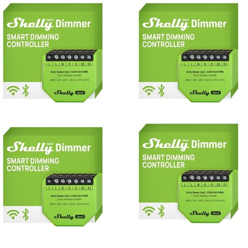 Shelly smart gen3 dimmer - smart,