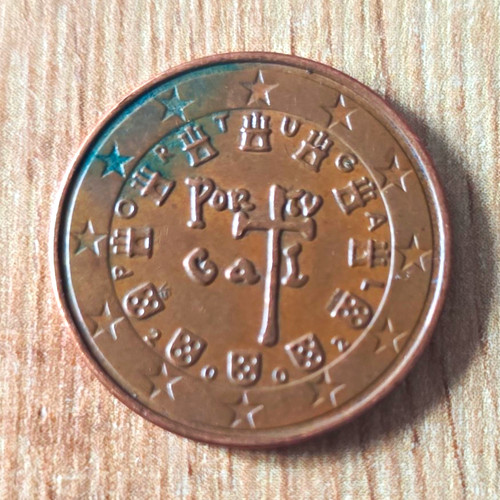 Portugal euro cent 2002 - portugal,