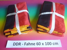 10 DDR Fahnen original in 60 x