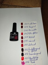 Gelnagellack ❤️❤️❤️❤️❤️ Farbe Siehe Farbmusterkarte, Teilabverkauf privat