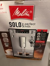 Melitta CAFFEO SOLO & Perfect Milk Kaffeevollautomat - Silber/Schwarz 