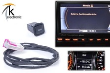 AUDI A3 8P AUX-IN Anschluss | Nachrüstpaket RNS-E Navigation plus