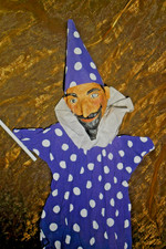 antike Kaspertheaterfigur