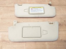 Mercedes W211 S211 E-Klasse Sonnenblende Schutzblende Links & Recht Paar Beige