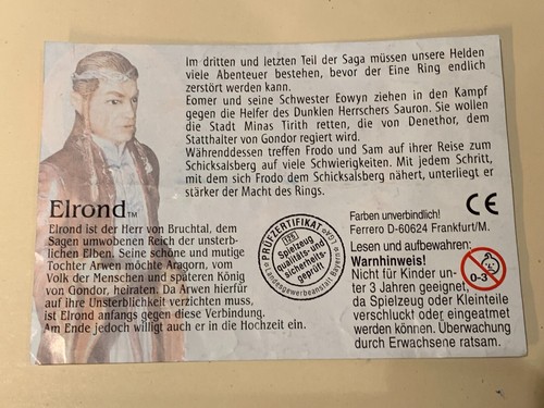 2003 bpz von elrond aus - elrond,