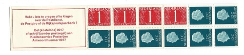 Niederlande markenheftchen - niederlande,