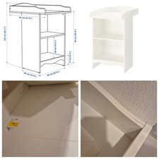 Wickeltisch mit wickelauflage - wickeltisch,