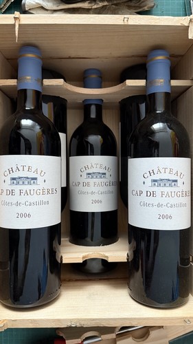 Flaschen chateau cap de - cap,