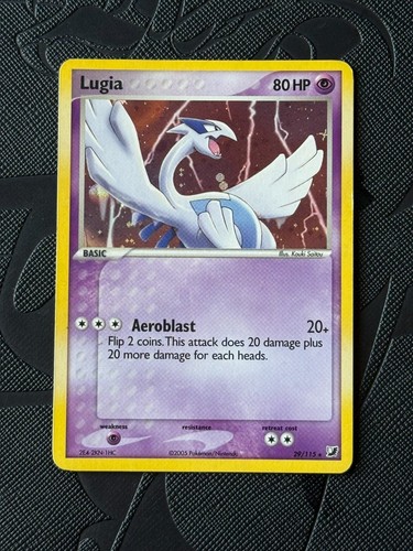 Pokémon karte lugia holo - karte,