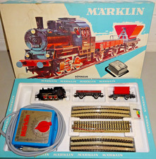 Märklin H0 Start Set Güterzug Tenderlok, Metall Gleise, Trafo