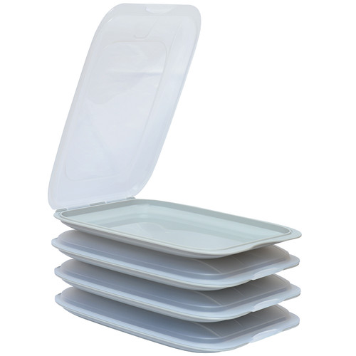 Aufschnittdose stapelbar - 4x,