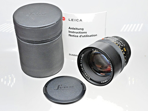 Leica summilux 4 80mm - summilux-r, 1,4/80mm
