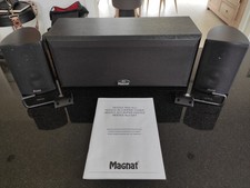 Magnat Center Speaker 144 431 Passiv Lautsprecher 4-8 Ohm + Satelliten 2x