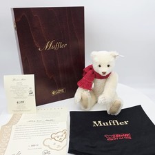 Nr. 11! Steiff 676390 Teddybär Muffler für Japan limitiert 30 aus 2004 30 cm