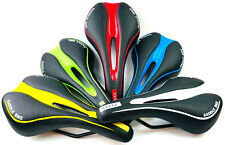 Fahrrad Sattel Fahrradsitz GEL Herren Damen MTB City e-Bike Unisex Pad + Schwarz