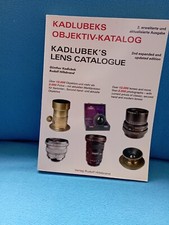 Kadlubeks, Objektiv-Katalog, gebraucht, sehr gut erhalten,