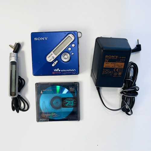 Sony minidisc player - sony,