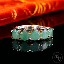 Breiter Silberring mit