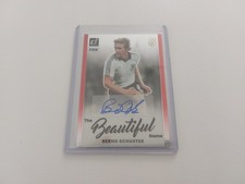 Bernd Schuster 2022-23 Panini Donruss The Beautiful Game Autograph Auto 11/49