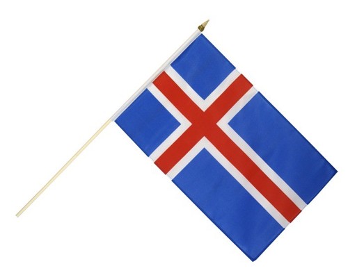 Island stockflagge flaggen - stockflagge,