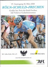 Programmheft Köln-Schuld-Frechen.  57.Austragung 30.03.2008. Erstbesitz.