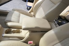 VW Passat 3BG  Mittelarmlehne Armlehne Fach Lehne Mittelkonsole Leder sonnebeige