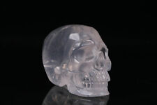 Transparent Kristallschädel Quarz Crystal Skull Kristall Schädel Klarer Talisman