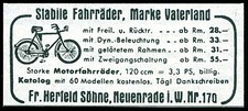 Alte Reklame Werbung 1937