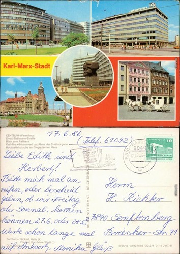 Chemnitz warenhaus - chemnitz,