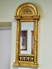 Biedermeier Spiegel Lyra