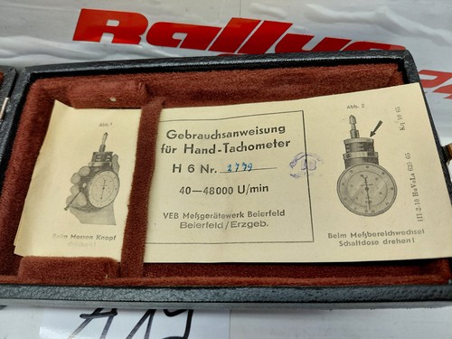 Ddr hand tachometer ovp - hand,