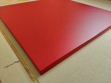 Geschirrspülerfront Geschirrspülerblende teilintegriert 19mm rubinrot 594x565mm