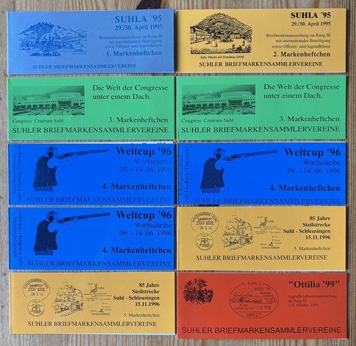 Bund brd lot markenheftchen - brd, 10