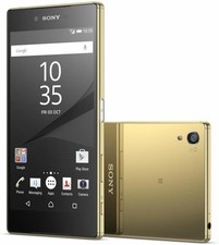 Sony Xperia Z5 Premium Smartphone 32 GB 5,5 Zoll Android Gold "gut"