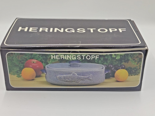 Fischterrine heringstopf - fischterrine,