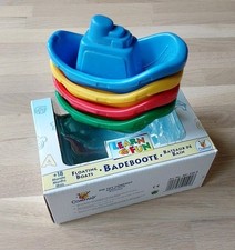 Learn & Fun Badeboote, Vier Boote,  Babyspielzeug +18m