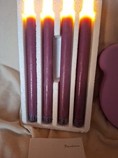 Stabkerzen Violett mit