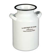 Emaille Krug KANNE VASE 26cm