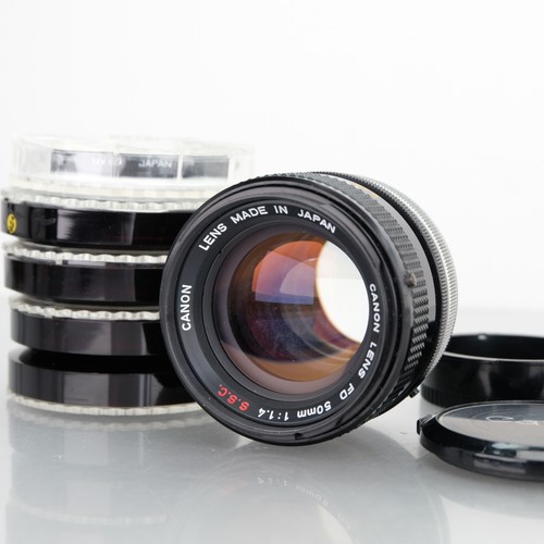 Canon 50mm s c - f/1.4, s.s.c