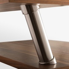 Barkonsole Thekenfuß Tresenstütze schräg 21° Küchentheke Stützfuß Ø 50 mm SOTECH