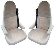 Wohnmobil Schonbezüge für Aguti GIS Liner und Milan Sitze in Beige (GT405)
