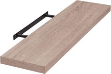 Hängeregal Wandboard Wandregal Schweberegal aus Holz Eiche Gelb 100cm 0118QJ