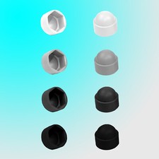 Mutternkappe Sechskant Kappen Abdeckkappe Hutmutter Radschraube Radbolzen Kappe